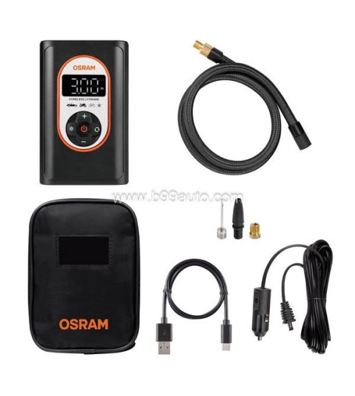 Osram TYREinflate 4000 Újratölthető légkompresszor - Gumiabroncs pumpa Osram TYREinflate 4000 Újratölthető légkompresszor - Gumiabroncs pumpa